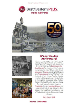 Hood River Inn Enews