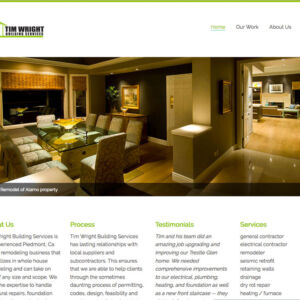 Tim Wright Building Services Website